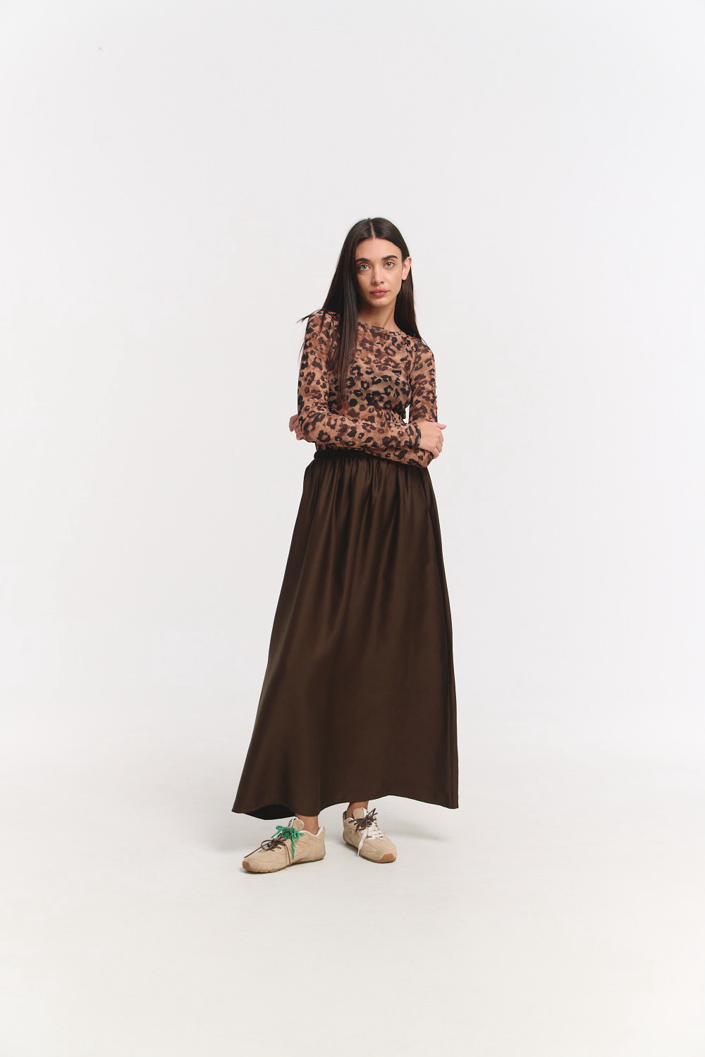 3e032c81-246b-497b-a29e-3372099874c4 Спідниця «Viscose» шоколадна