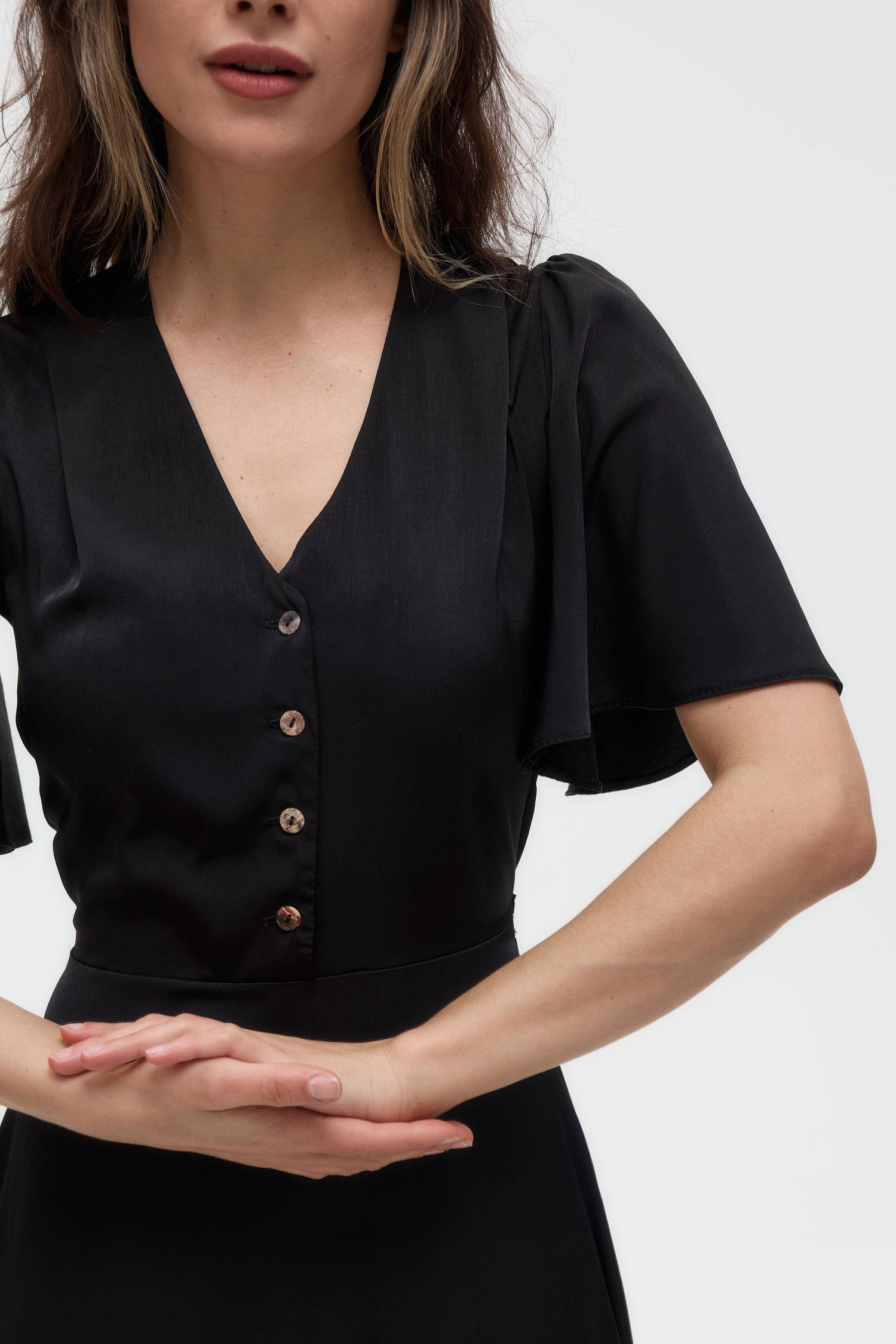 Сукня «Tencel» чорна – фото 3 Сукня «Tencel» чорна – skripka.com.ua – фото 3