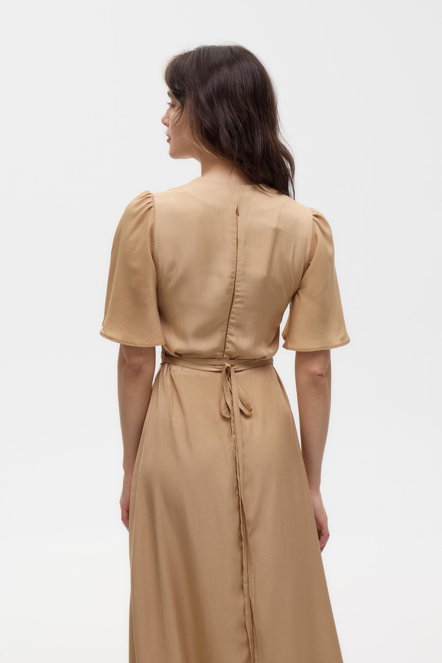 Сукня «Tencel» гірчична – фото 3 Сукня «Tencel» гірчична – skripka.com.ua – фото 3