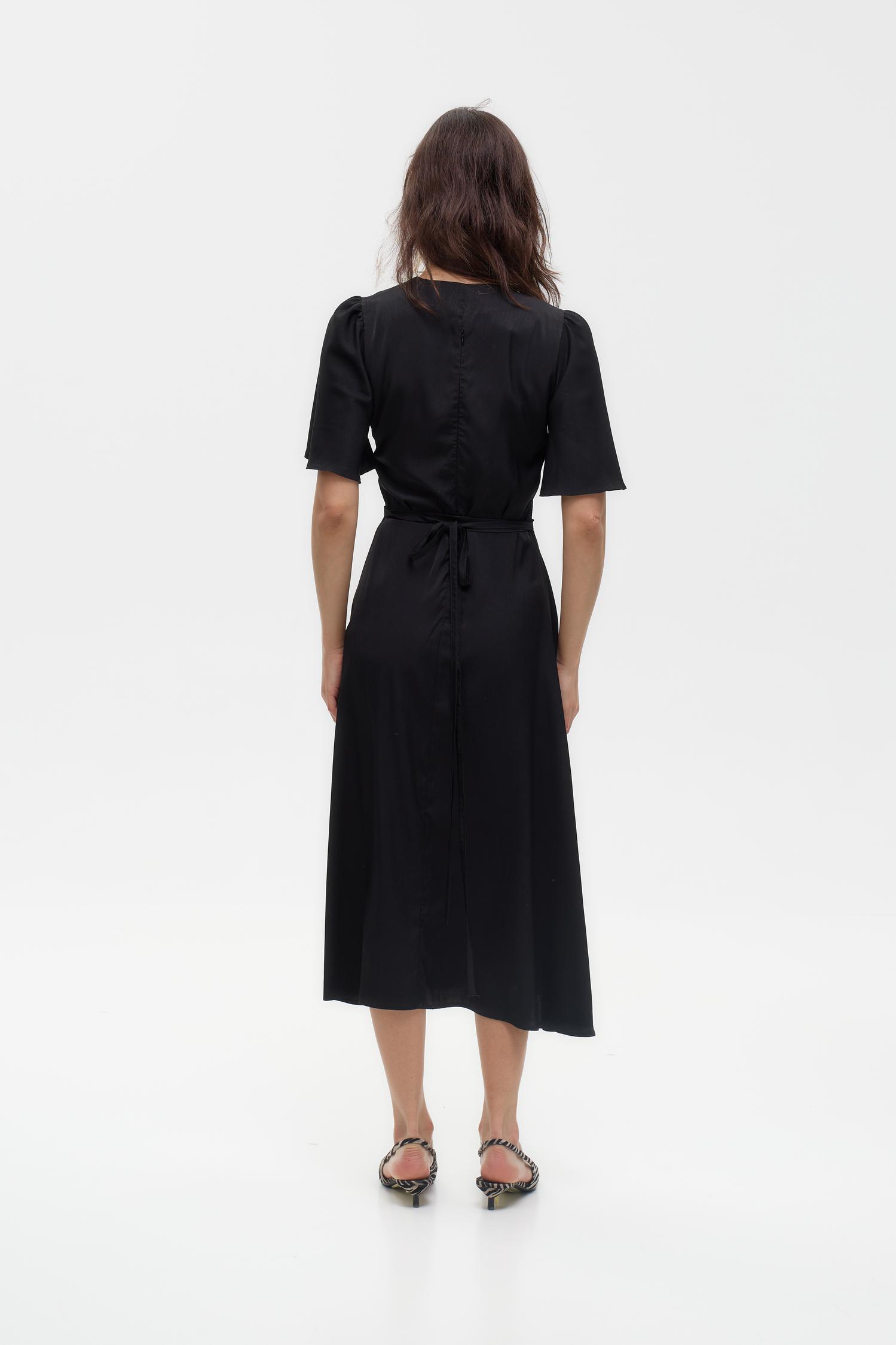 Сукня «Tencel» чорна – фото 4 Сукня «Tencel» чорна – skripka.com.ua – фото 4
