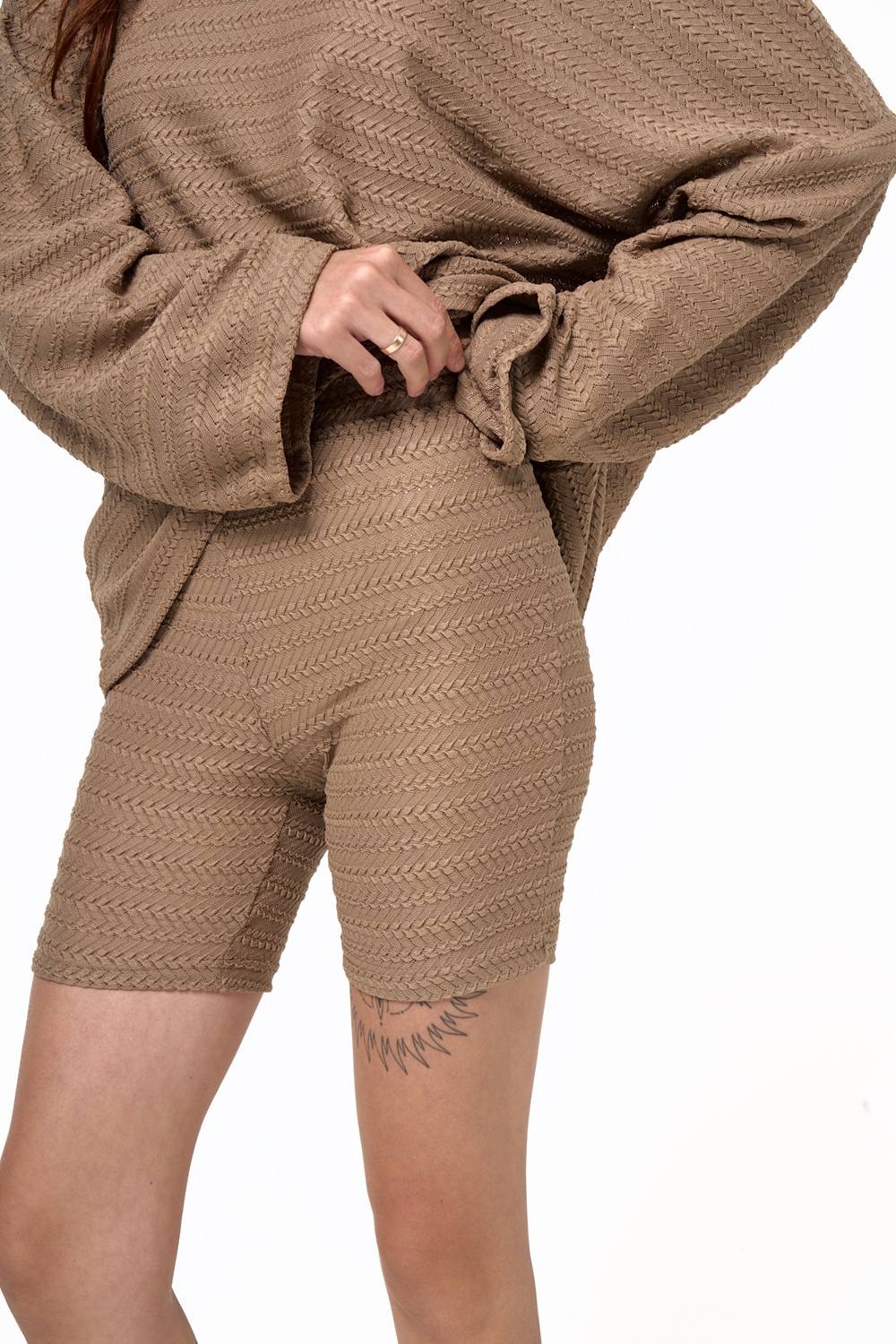 Лонгслів «Wendell» шоколадний – фото 4 Лонгслів «Wendell» шоколадний – skripka.com.ua – фото 4
